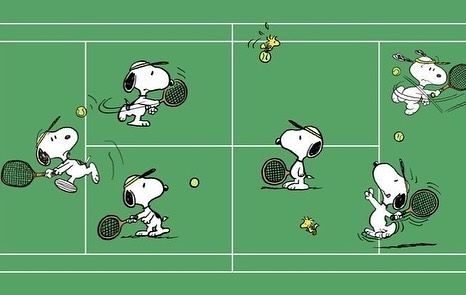 grateful for this community <3 Snoopy Tennis, Venus And Serena Williams, Clean Sheets, Playing Tennis, Cute Fall Wallpaper, Snoopy Pictures, Snoop Dog, Charlie Brown Christmas, Clear Mind