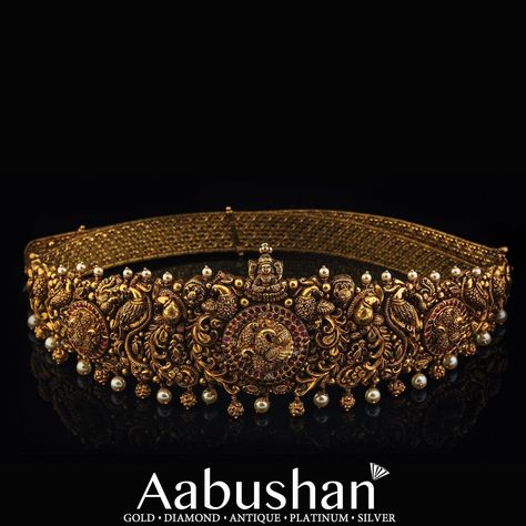 Nakshi Vaddanam Design, Antique Vaddanam Designs, Gold Belt Jewellery, Vaddanam Designs Gold Indian Bridal, Vaddanam Designs Gold Indian, Antique Vaddanam, Vaddanam Designs Gold, Gold Vaddanam, Vaddanam Designs