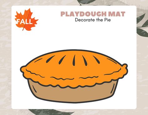 Squish, Shape & Learn: Fun Fall Playdough Mats for Kids! - Oh La De Fall Playdough Mats, Fall Playdough, Preschool November, Preschool Crafts Fall, Thanksgiving Crafts Diy, Playdough Mats, Learning Shapes, Thanksgiving Diy, Into Art