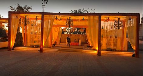 Photo By Chanchalba Party Plot - Venues Party Plot Design Plan, Entry Decoration, Plot Design, Wedding Gate, Simple Stage Decorations, Entry Gate, Gate Decoration, Wedding Decor Photos, Wedding Stage Design