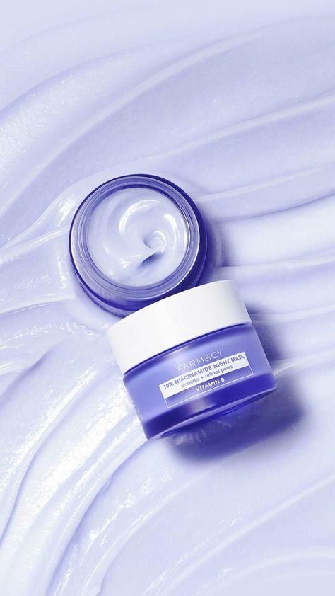 10% Niacinamide Night Mask [Video] [Video] in 2022 | Night mask, Improve skin texture, Skin textures Night Face Mask, Mask Video, Texture Skin, Skincare Products Photography, Night Mask, Cracked Heels, Cosmetics Photography, Beauty Photoshoot, Beauty Products Photography