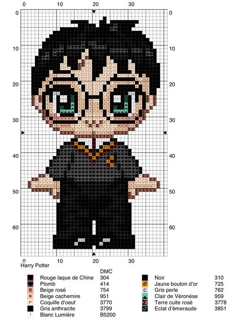 Harry Potter Perler Beads, Harry Potter Cross Stitch Pattern, Cross Stitch Harry Potter, Harry Potter Blanket, Harry Potter Crochet, Small Cross Stitch, Harry Potter Crafts, Pola Kristik, Crochet Patterns Free Blanket