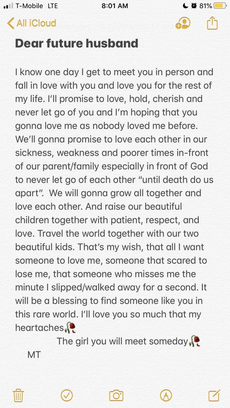 To My Man Letter, Future Husband Letter, Dear Future Husband Letters, Letter To Future Husband, To My Future Husband Journal, Letters To My Future Husband, Husband Journal, Future Husband Quotes, Future Husband Prayer