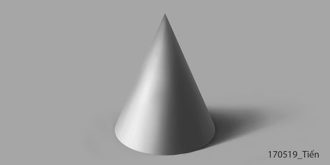 3d Cone Drawing, Cone Reference, Cone Shading, Shape Practice, Art Fundamentals, Life Drawing Reference, Isometric Drawing, Realistic Pencil Drawings, Geometric Solids