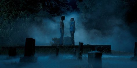 Stranger Things Blue Aesthetic, Stranger Things Cinematography, Blue Cinematography, Amazing Cinematography, Virtual Production, Movie Scenes, Blue Aesthetic, Season 4, Movies Showing