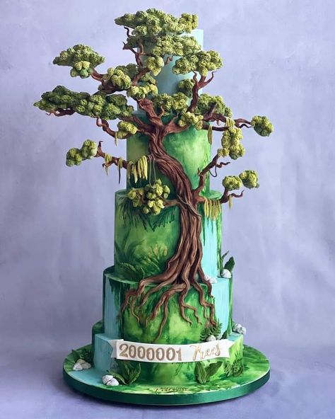 Enchanted Forest Theme Cake, Forest Themed Cake, Enchanted Cake, Forest Theme Cakes, Enchanted Forest Cake, Enchanted Forest Theme, Woodland Cake, Themed Weddings, Forest Cake