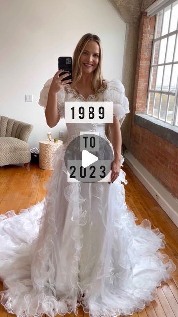 Lovellfaye | Luxury Wedding Dress Designer on Instagram: "1989 to 2023 !!! 

#mothersweddingdressremade #mothersweddingdress #restructuredweddingdress #weddingdressrevamp" Remake Moms Wedding Dress, Moms Wedding Dress Redone Ideas, Structured Wedding Dress, Moms Wedding Dress, Heirloom Wedding Dress, Mom Wedding Dress, Diy Wedding Dress, Heirloom Wedding, Mom Wedding