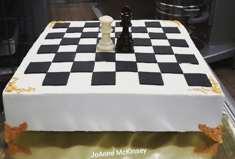 Chess Board Cake, Cake Chocolate, Grooms Cake, Game Pieces, Gum Paste, Cute Cakes, Shower Cakes, Wedding Design, Wedding Groom