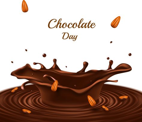 International Chocolate Day, National Chocolate Day, Package Branding, World Chocolate Day, Happy Chocolate Day, Png Background, Chocolate Day, Chocolate Nuts, Valentine Chocolate