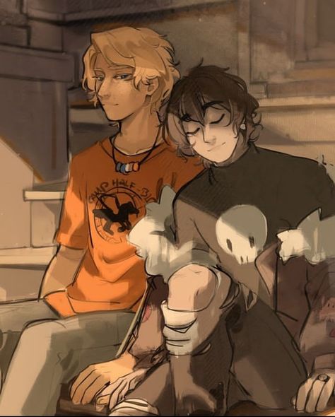 Solangelo Art, Percy Jackson Nico, Solangelo Fanart, Percy Jackson Comics, Zio Rick, Percy Jackson Ships, Will Solace, Jason Grace, Percy Jackson Fan Art