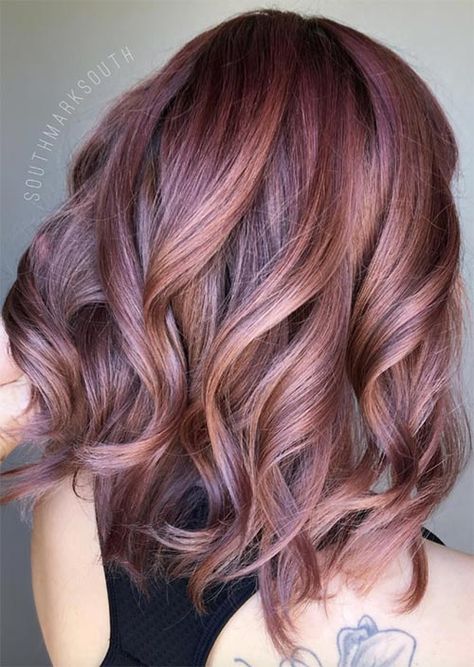 Rose Brown Hair, Brown Hair Trends, Hair Colors To Try, Golden Brown Hair, Raspberry Beret, Chocolate Brown Hair, Hair Color Light Brown, Brown Balayage, Hair Balayage