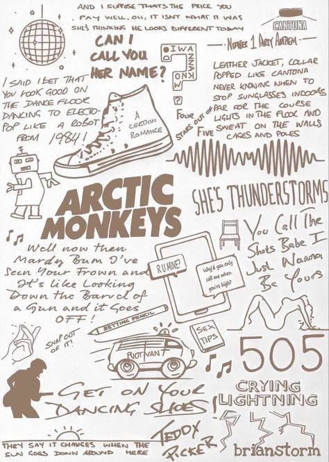 Y2k Printable Posters, Artic Monkeys Prints, Artic Monkeys Aesthetic Poster, Artic Monkey Tattoos, Artic Monkeys Tattoo Ideas, Arctic Tattoo, Artic Monkeys Wallpaper Aesthetic, Arctic Monkeys Doodles, Y2k Poster Prints