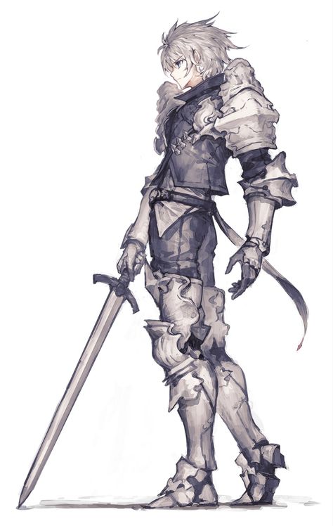 Anime Knight, Vtuber Model, Model Reference, Male Character, Knight Art, Dungeons And Dragons Characters, Fantasy Armor, Fantasy Concept Art, Armor Concept