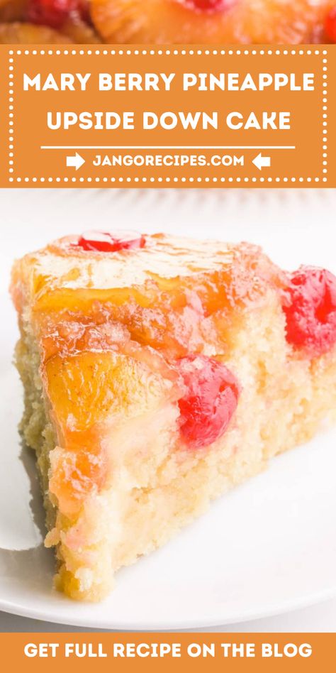 Do you want a yummy dessert that's easy to make? Try the Mary Berry Pineapple Upside Down Cake Recipe. #MaryBerry #PineappleUpsideDown #CakeRecipe Pineapple Upside Down Cake Recipe, Upside Down Cake Recipe, Mary Berry Recipe, Brown Hair With Caramel Highlights, British Desserts, Food Advice, Berry Cake, Yummy Dessert, Pineapple Upside