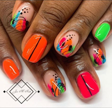 Long Extendo Nails, Spring Leaf, Ongles Nails, Colorful Nail, Gel Mani, Dope Nail Designs, Latest Nail Art, Short Nail Designs, Pink Birthday