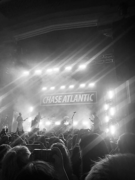 Chase Atlantic Aesthetic Black And White, Music Aesthetic Chase Atlantic, Chase Atlantic Black Aesthetic, Black And White Chase Atlantic, Chase Atlantic Black And White, Chase Atlantic Concert Aesthetic, Chase Atlantic Poster, Chase Atlantic Core, Chase Atlantic Concert