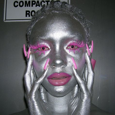 Alien Makeup, Drag Make-up, Drag Queen Makeup, Drag Makeup, Queen Makeup, Pinterest Makeup, Unique Makeup, Creative Makeup Looks, Beauty Guru