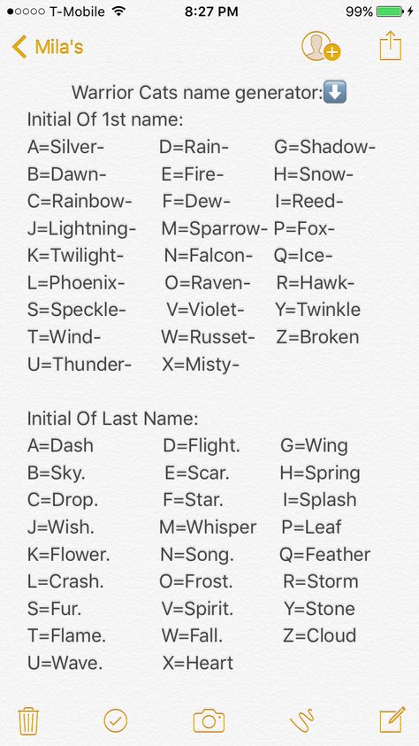 Warrior Cats name generator Warrior Cats Ultimate Edition Codes, Warriors Name Generator, Warrior Cats Bio Ideas, Warrior Cat Generator, Warrior Cats Name Ideas, Warrior Cats Ideas, Warrior Name Generator, Warrior Cats Name Generator, Warrior Cat Names