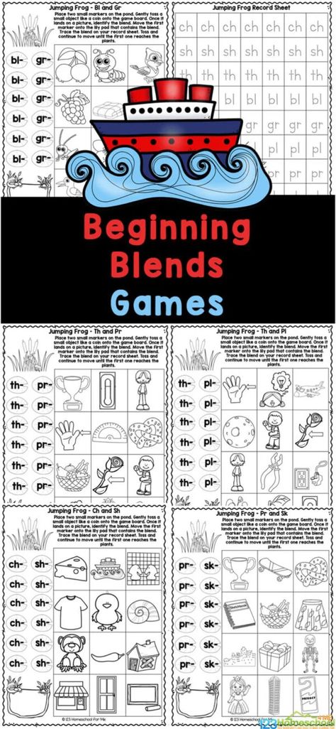 Consonant Blends Activities 2nd Grade, Consonant Blends Games, Initial Consonant Blends, Beginning Blends, Literacy Centres, Blends Activities, Structured Literacy, Phonics Blends, Letter Blends