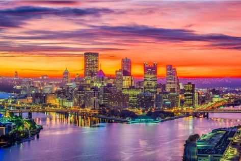 Things To Do In Pittsburgh, Usa Skyline, Andy Warhol Museum, Pittsburgh Skyline, Usa City, Pittsburgh City, Usa Cities, Three Rivers, Pittsburgh Pennsylvania