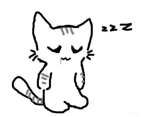 zzz mimimimimimi zzzzz mimimimimimimimi :3 sleepy kitty sleeps!! Cute Sleeping Drawing, Sleepy Reaction Image, Sleepy Cat Doodle, Sleep Icon Aesthetic, Sleepy Reaction, Zzz Sleep Art, Sleepy Reaction Pic, Sleepy Eyes Anime, Sleepy Cat Drawing