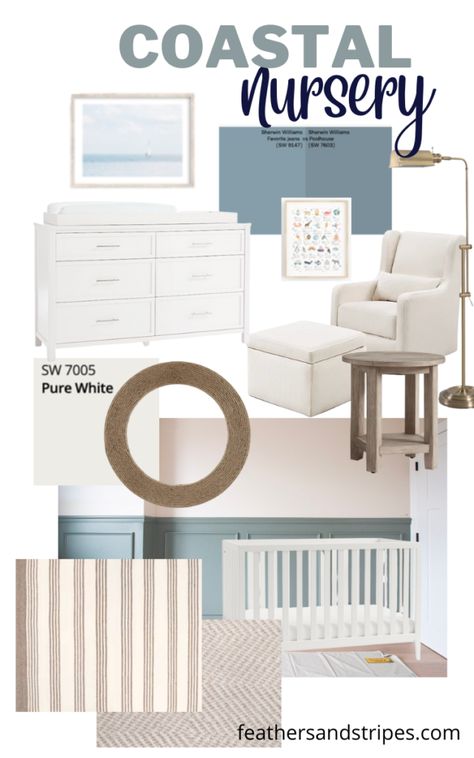 Gender Neutral Coastal Nursery, Coastal Cowboy Nursery, Neutral Ocean Nursery, Coastal Boy Nursery, Coastal Nursery Boy, Montauk Style, Southern Nursery, Victorian Nursery, Nautical Nursery Boy