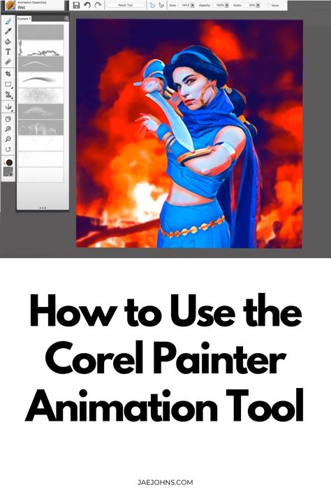 Corel Painter is not only a painting application but also you can use Corel Painter animation to bring your art to life! Corel is a software company based in Canada that develops some of the best graphics programs like Animation Shop and CorelDraw. Animation Shop creates animated GIFs, animations, and photographs using a storyboard platform. The post How to Use Corel Painter Animation Tool Step-by-Step appeared first on Jae Johns. Background For Animation, Like Animation, Art Careers, Animation Tools, Wet T, Corel Painter, Text Tool, Software Company, Create Animation