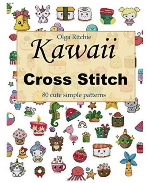 Cute patterns Cute Simple Patterns, Easy Embroidery Patterns, Kawaii Cross Stitch, Easy Embroidery, Cross Stitch Books, Quick Stitch, Stitch Book, Mini Cross Stitch, Cute Cross Stitch