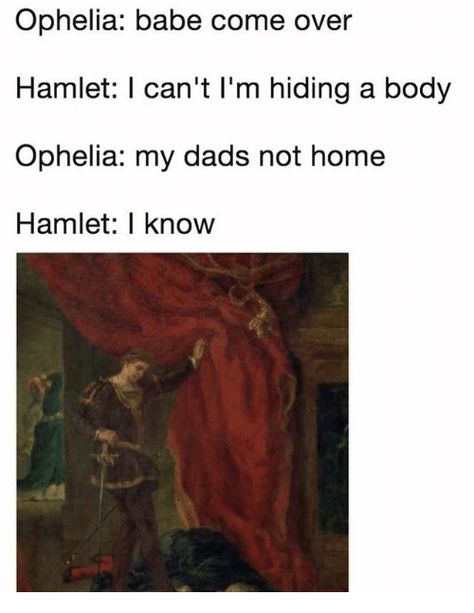 Hamlet X Horatio Fanart, Shakespeare Humor, Hamlet And Horatio Fanart, Ophelia Hamlet Aesthetic, Hamlet Tattoo, Ophelia Hamlet, Hamlet X Horatio, Hamlet Fanart, Hamlet Art