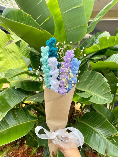 Customizable colors with real babys breathe Baby Breath Crochet, Breathe Flower, Color Checker, Crochet Flowers Free Pattern, Crochet Bouquet, Crocheted Flowers, 30th Bday, Baby Breath, Gift Inspo