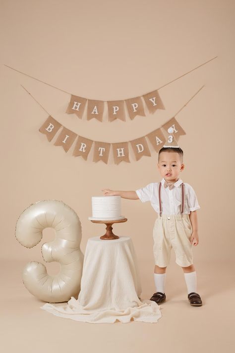 3rd Bday Photoshoot Ideas, 3 Year Birthday Photoshoot, 3rd Birthday Photoshoot Ideas Boy, 3rd Birthday Photoshoot Ideas, 3rd Birthday Photography, Birthday Photoshoot Ideas Boys, Cake Photoshoot, 3rd Birthday Boys, Toddler Pictures