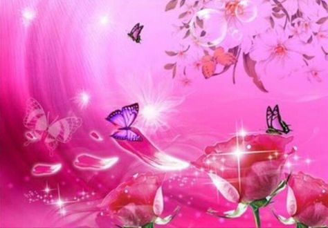 Butterflys Wallpaper Backgrounds Pink, 2000s Wallpaper, Floral Template, Backgrounds Pink, Girly Graphics, Background Psd, Butterfly Wallpaper Backgrounds, Frutiger Aero, Y2k Wallpaper