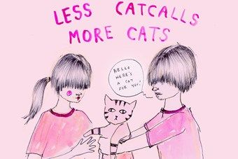 Riot Grrrl, Intersectional Feminism, Cat Art Print, Arte Inspo, 21st Gifts, Sociology, Crazy Cat Lady, Cat Print, Crazy Cats