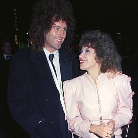 Brian May And Anita Dobson, Anita Dobson, Queen Guitarist, Best Guitarist, Queen Pictures, Queen Freddie Mercury, John Deacon, Queen Band, Brian May