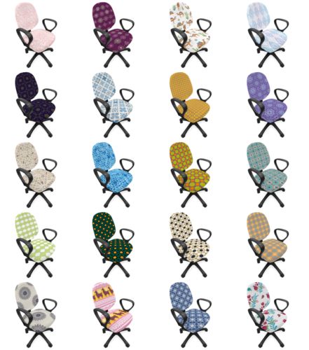 www.shabbychicboutique.co.uk/ Find many great new & used options and get the best deals for Ambesonne Print Oriental Office Chair Slipcover Protective Stretch Cover at the best online prices at eBay! Free delivery for many products! Hipster Office, Office Chair Covers, Colored Office, Nautical Office, Feminine Office, Office Chair Cover, Cover Face, Shabby Chic Mirror, Shabby Chic Lamps