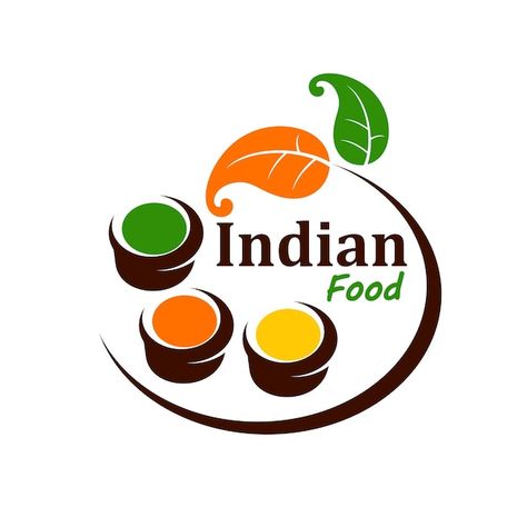 Indian Food Logo, Chili Pepper Clipart, Spices Logo, Spices Vector, Indian Logo Design, Chef Knowledge, Food Company Logo, Fast Food Logos, Indian Logo