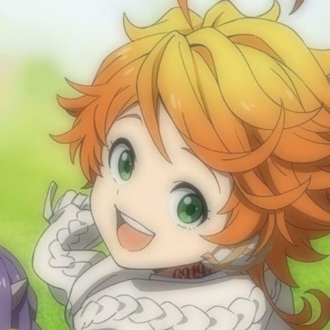 Emma Tpn Pfp, The Promised Neverland Pfp, Emma Promised Neverland, Strong Female Anime Characters, Emma The Promised Neverland, Emma Tpn, Promise Neverland, Promised Neverland, Cute Doodle Art