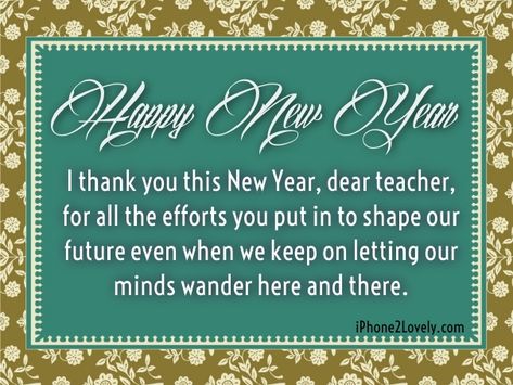 40 Happy New Year Wishes for Teachers (2020 Messages & Greetings) - iPhone2Lovely New Year Wishes For Teachers, Best Wishes For Teacher, Wishes For Teachers, Greetings For Teachers, 2025 Quotes, Christmas Prayers, Best New Year Wishes, Wishes For Teacher, New Years Prayer