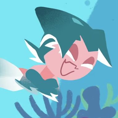 oooOooOOo!!! (sorbet shark cookie from cookie run ovenbreak/kingdom) Sorbet Shark Cookie Icon, Shark Sorbet Cookie, Sorbet Cookie Run, Sorbet Shark Cookie Pfp, Cookie Run Sorbet Shark Cookie, Cookie Run Kingdom Sorbet Shark, Sobert Shark Cookie, Sorbet Shark Cookie X Peppermint Cookie, Sorbet Shark Cookie Run