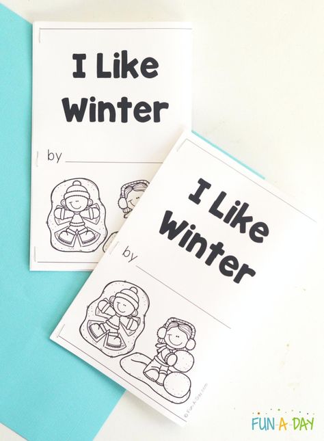 Winter Lessons For Kindergarten, Winter Language Activities For Toddlers, Winter Books For Preschool, Winter Books Preschool, Winter Reading Activities, Ela Kindergarten, Winter Kindergarten Activities, 1st Grade Crafts, Junior Kindergarten