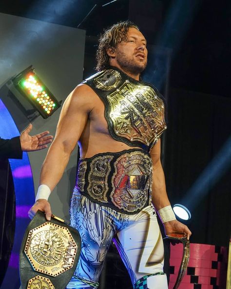 Kenny Omega Belt Collector, Wcw Wrestlers, Christian Cage, Japanese Wrestling, Tna Impact, Japan Pro Wrestling, Professional Wrestlers, Wrestling Stars, Kenny Omega