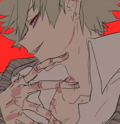 Evil Bakugo, Villain Katsuki, Yandere Bakugou, Bakugo Katsuki, Villain Deku, Katsuki Bakugo, Katsuki Bakugou, Bakugou Katsuki, Hero Academia Characters