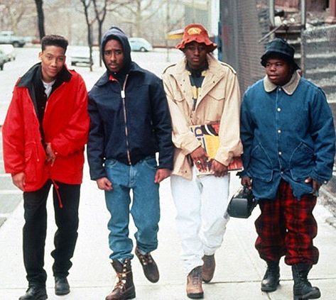 Jordan Page on Instagram: “'Juice' dropped 25 years ago today. Cheers to costume designer Donna Berwick & the cast for immortalizing some classic threads (bucket…” Juice Tupac, Juice Movie, Omar Epps, Cultura Hip Hop, Kris Kross, Tupac Pictures, Hip Hop Classics, 90s Hip Hop Fashion, Real Hip Hop