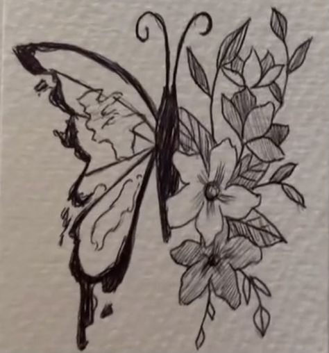 Butterfly (P1Harmony) P1harmony Tattoo, Kpop Tattoo, Kpop Tattoos, Sketch Ideas, Butterfly Art, Tattoo Idea, Line Art Drawings, Art Journal Inspiration, Butterfly Tattoo