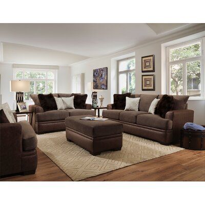 Mocha Living Room, Brown Furniture Living Room, Brown Couch Living Room, 3 Piece Living Room Set, Quality Family Time, Brown Furniture, Mocha Color, Chelsea House, Brown Living Room