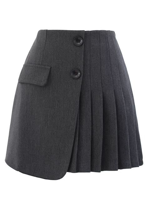 Pleated Skirt Outfit Short, Casual Mini Skirt, Uni Fashion, Grey Pleated Skirt, Pleated Skirt Outfit, Business Skirt, Tailored Clothes, Winter Skirt, Cozy Sweater