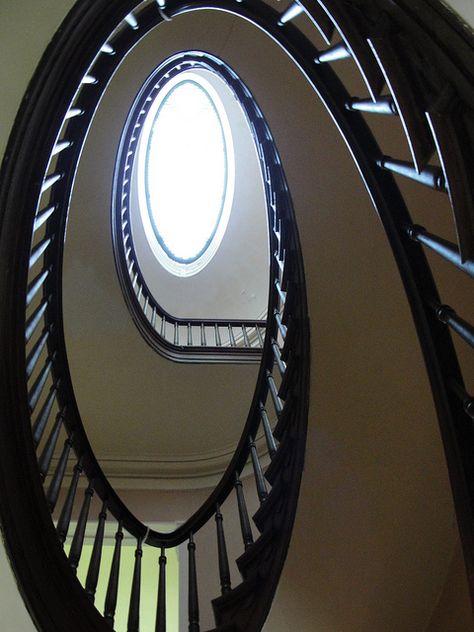 Oval Staircase at Ruthven Oval Staircase, Main Staircase, Grand House, Grand Homes, My Heritage, Staircases, Awe Inspiring, Ontario, One Day