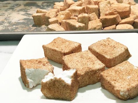 Marshmellow Treats, Cinnamon Churros, Gluten Free Churros, Dehydrated Strawberries, Homemade Marshmallow Recipe, Gluten Free Marshmallows, Gluten Free Shortbread, Diy Cinnamon, Flavored Marshmallows