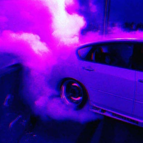 Car Tokyo Drift, Purple Pfps, Lavender Car, Aesthetic Peace, Tokyo Drift Cars, Dark Purple Wallpaper, Tokyo Drift, Purple Car, Purple Vibe