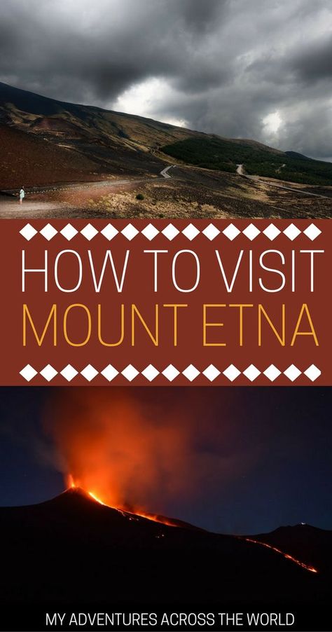 How to visit Mount Etna, Italy: all you need to know to visit the Etna Volcano hassle free. | Mount Etna Sicily | Etna travel tips #mountetna #etna #volcano #sicily - via @clautavani Etna Volcano, Sicily Travel, Taormina Sicily, Mount Etna, 50th Bday, Palermo Sicily, Siena Italy, Verona Italy, Hiking Destinations